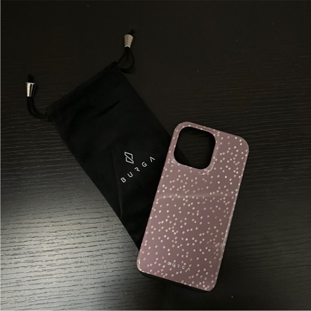 BURGA Spotted iPhone 14 Pro Max Phone Case in Hot Cocoa